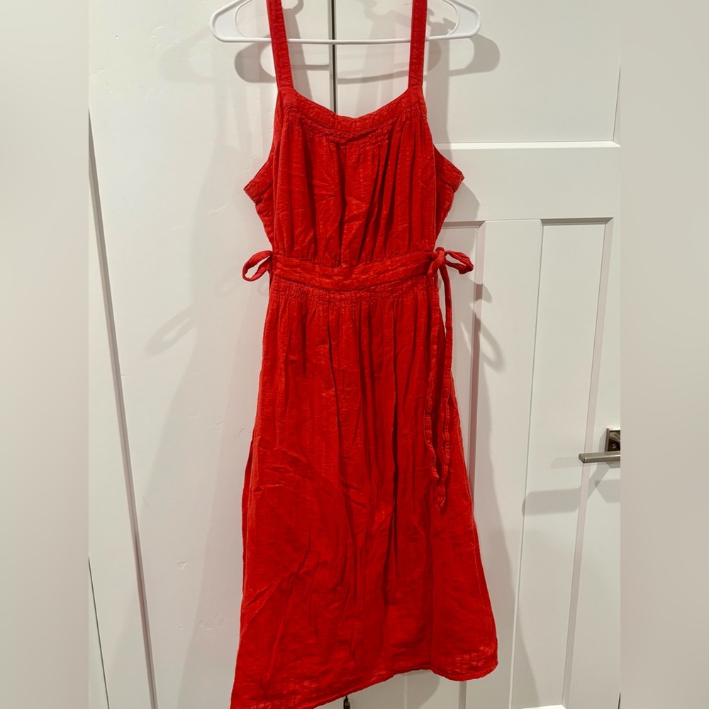 Rust colored summer dress